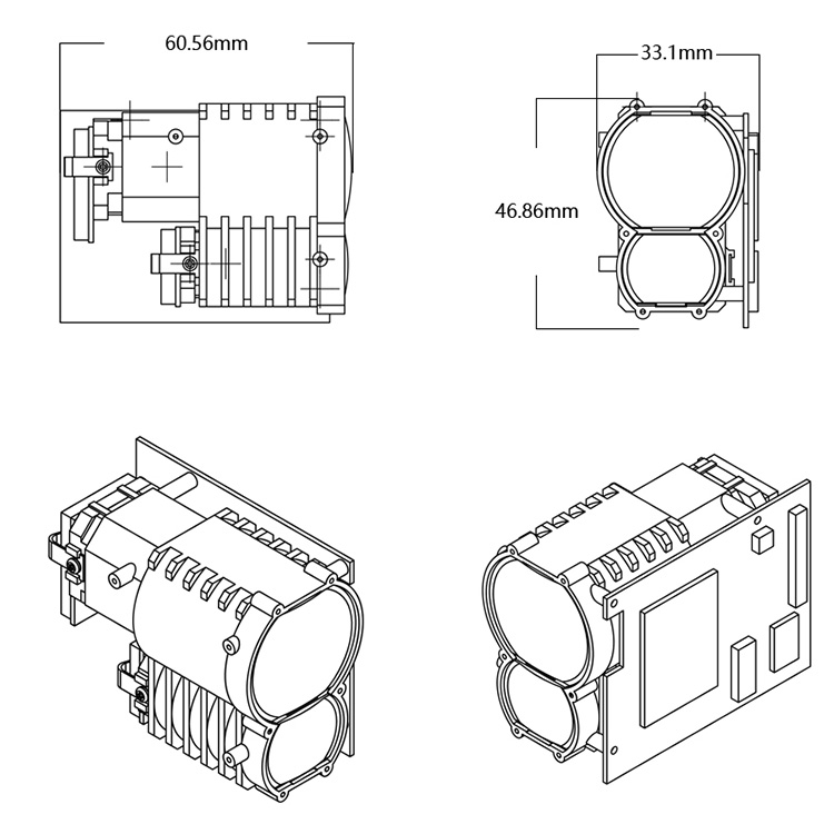 Modulo LRF da 3 km